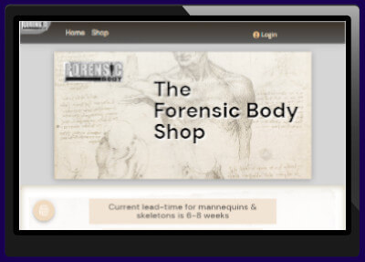 Forensic Body website